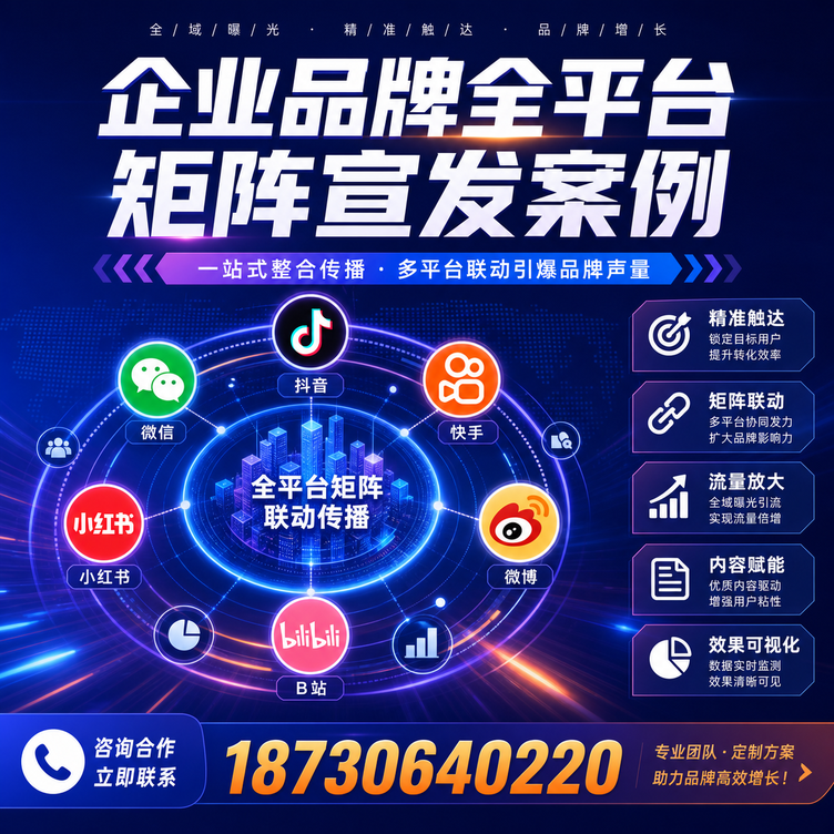 南充企业全平台自媒体品牌统一宣发落地案例